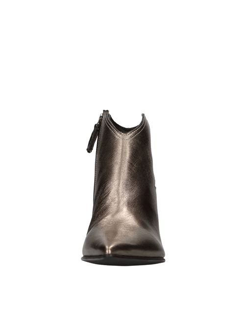 Tronchetti in pelle HUNDRED 100 | GINEVRA-01 LAM.BRONZO